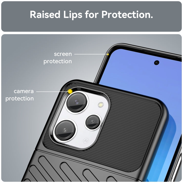 Thunderbolt Shockproof TPU Protective Soft Phone Case, For Xiaomi Poco M6 Pro, For Xiaomi Redmi 12 5G, For Xiaomi Redmi 12R, For Xiaomi Redmi 12, For Xiaomi Redmi Note 12R Pro, For Xiaomi Poco X5, For Xiaomi Redmi Note 12S, For Xiaomi Redmi Note 11S 4G...