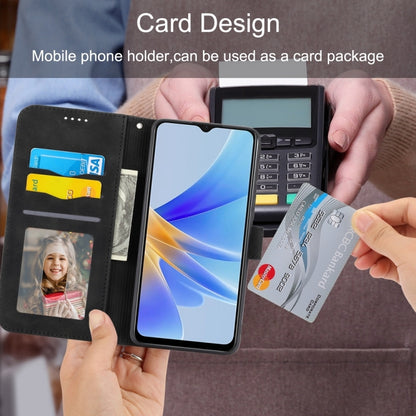 Black folio wallet phone case with card slots and magnetic cover for phone protection.