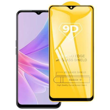 9D full-glue tempered glass screen protector for curved phone display, clear