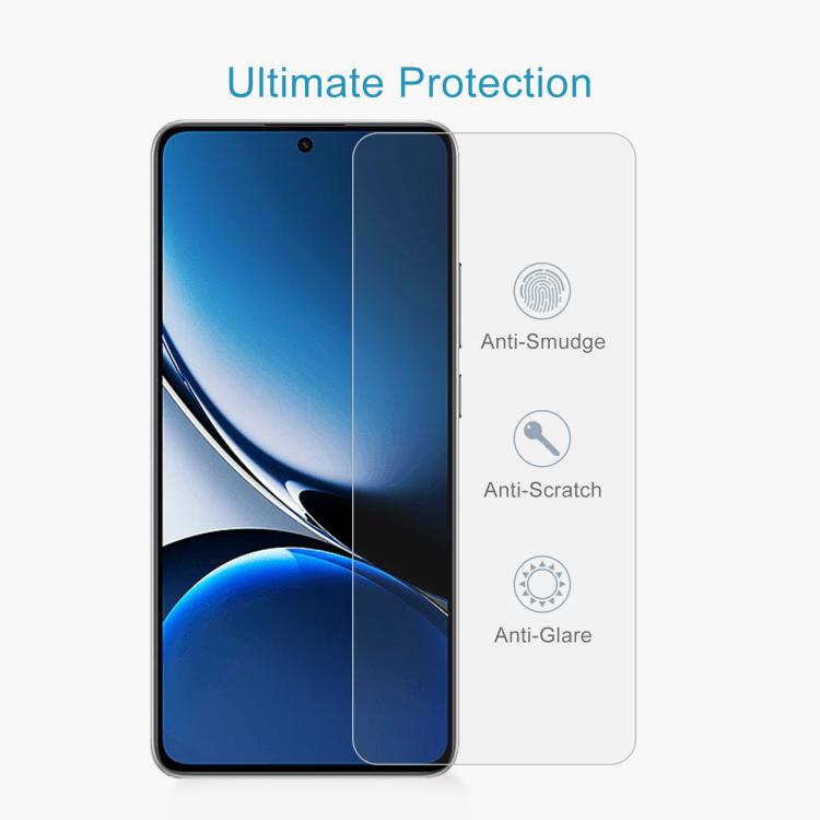 Tempered glass screen protector with anti-smudge, anti-scratch, anti-glare protection