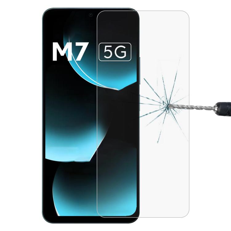 Tempered glass screen protector film with anti-scratch surface