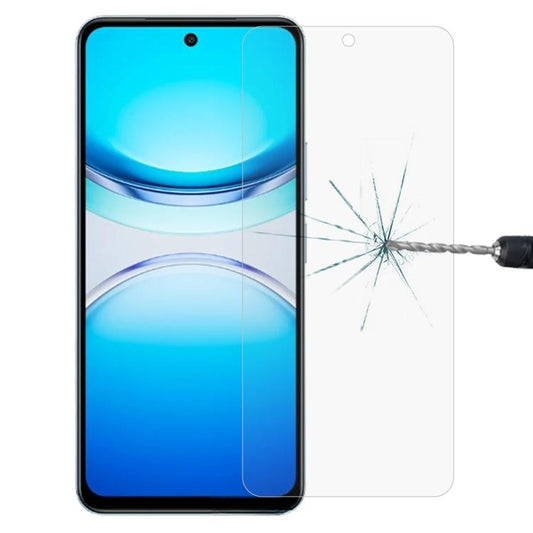 Smartphone tempered glass screen protector, clear 2.5D curved film