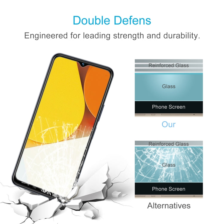 Double-layer tempered glass screen protector for reinforced strength and durability