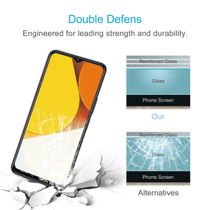 Double-layer tempered glass screen protector for reinforced strength and durability