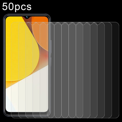 Set of tempered glass screen protectors with 2.5D rounded edge, multiple pack