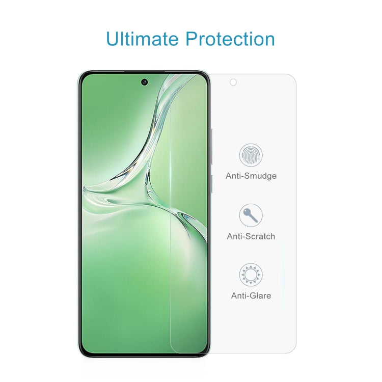 Tempered glass screen protector with anti-scratch, anti-smudge, anti-glare protection