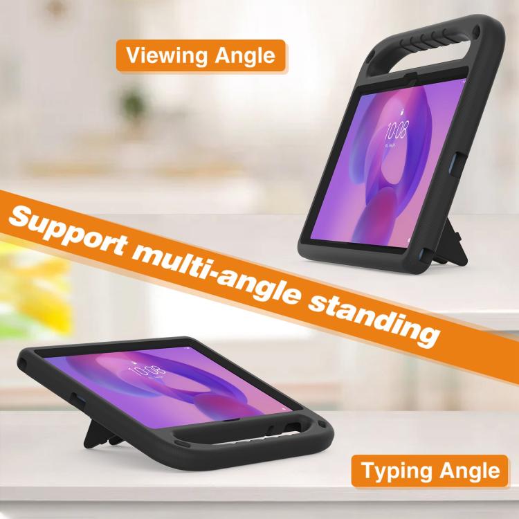 Black EVA tablet case with multi-angle kickstand