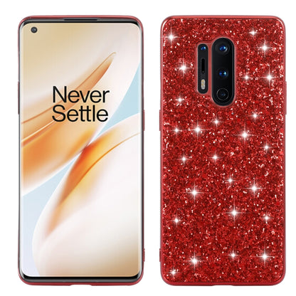 Glitter Powder Shockproof TPU Protective Case, For OnePlus 8 Pro, For OnePlus 8
