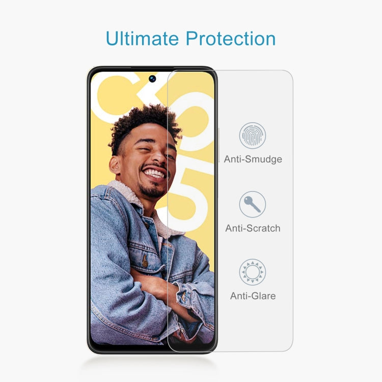 Tempered glass screen protector with anti-smudge, anti-scratch and anti-glare