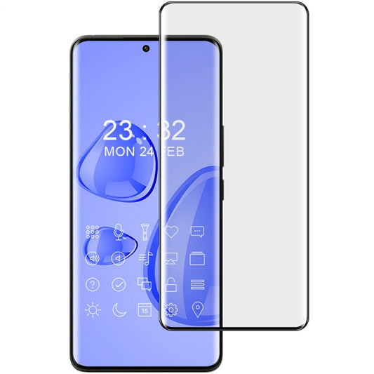 Curved tempered glass screen protector film for a smartphone, full coverage