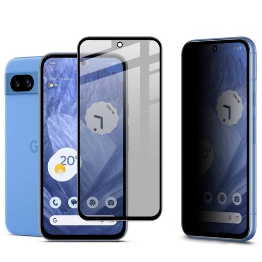 Privacy tempered glass screen protector for smartphone, full-screen coverage