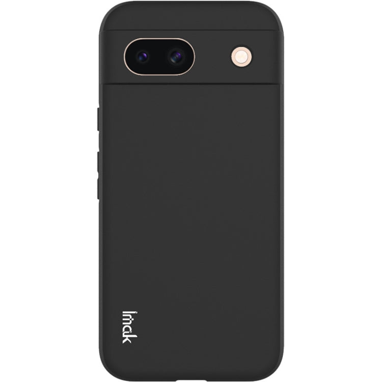 Black frosted TPU phone case with dual camera cutouts and side buttons