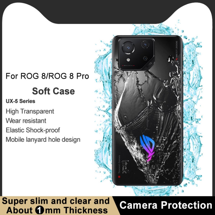 High-clear TPU protective phone case with camera cutouts and lanyard hole design