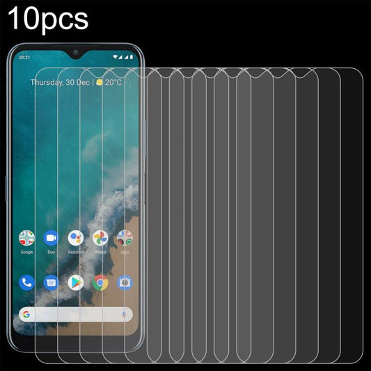 10-pack tempered glass screen protectors with 2.5D curved edges