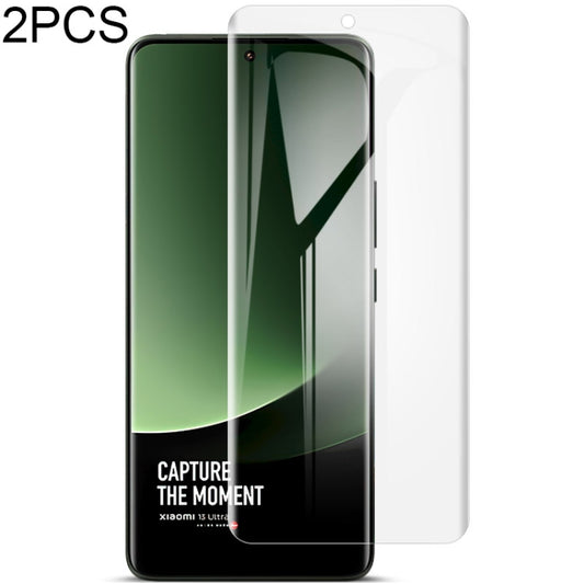 2-pack curved full-screen hydrogel screen protectors, clear film for smartphone