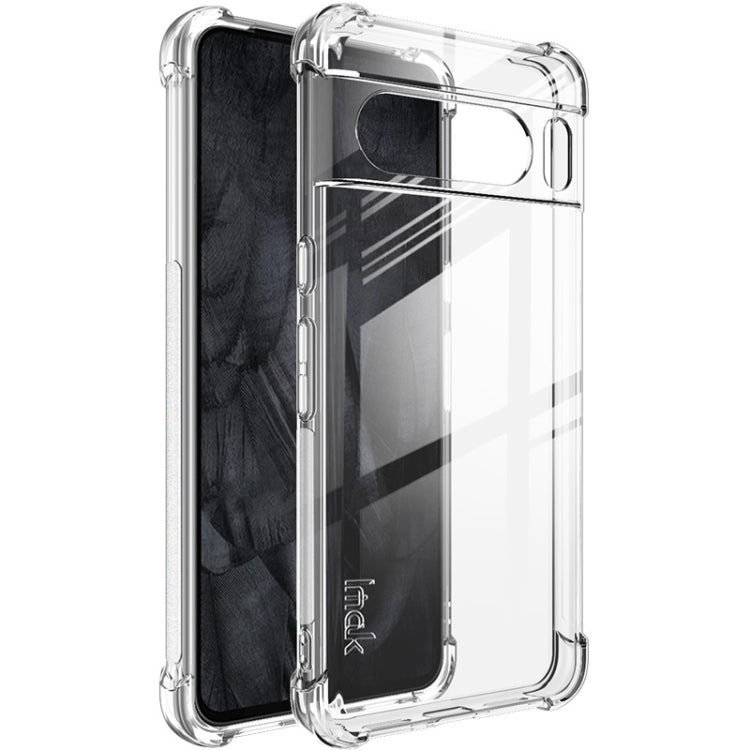 Transparent-black shockproof TPU phone case with airbag corner protection