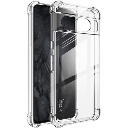 Transparent-black shockproof TPU phone case with airbag corner protection