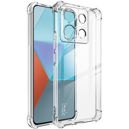 Shockproof TPU airbag phone case, clear TPU with raised camera lens protection