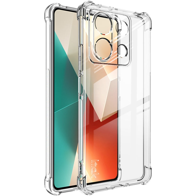Shockproof TPU airbag phone case, clear protective shell with raised camera area
