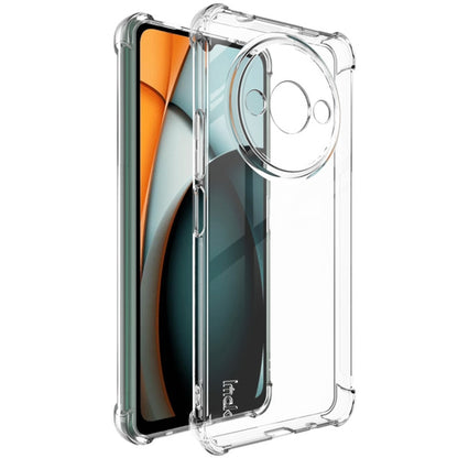 Transparent TPU phone case with circular camera lens protector and clear bumper sides