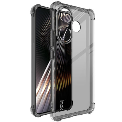 Transparent TPU phone case with camera lens ring cutout and shockproof corners