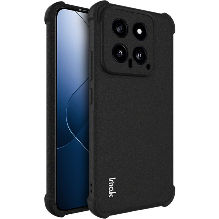 Matte black shockproof TPU phone case with camera cutouts and raised edge protection
