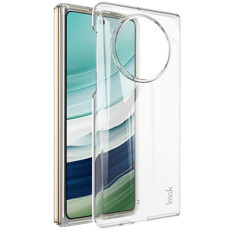 Transparent crystal phone case with circular ring cutout and camera cover