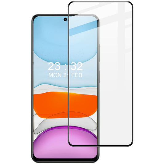 Tempered glass screen protector film for a smartphone, full coverage, clear