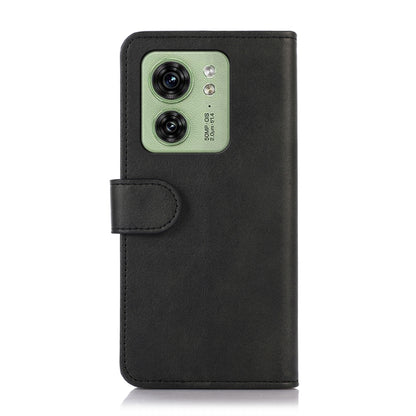 Cow Texture Leather Phone Case, For Motorola Moto Edge 40
