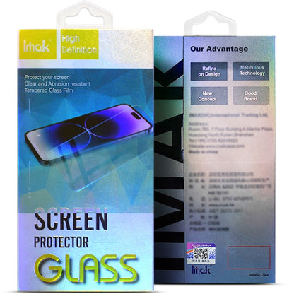 IMAK screen protector glass packaging for Huawei nova 11, clear tempered glass film