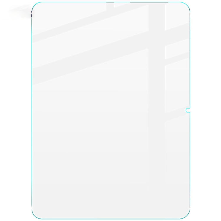 Tempered glass screen protector film, clear rectangle with rounded corners