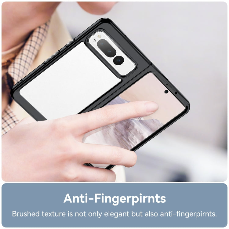 Colorful Series Acrylic + TPU Phone Case, For Google Pixel Fold, For Google Pixel 6A