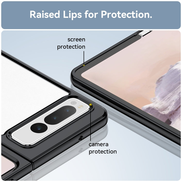 Colorful Series Acrylic + TPU Phone Case, For Google Pixel Fold, For Google Pixel 6A