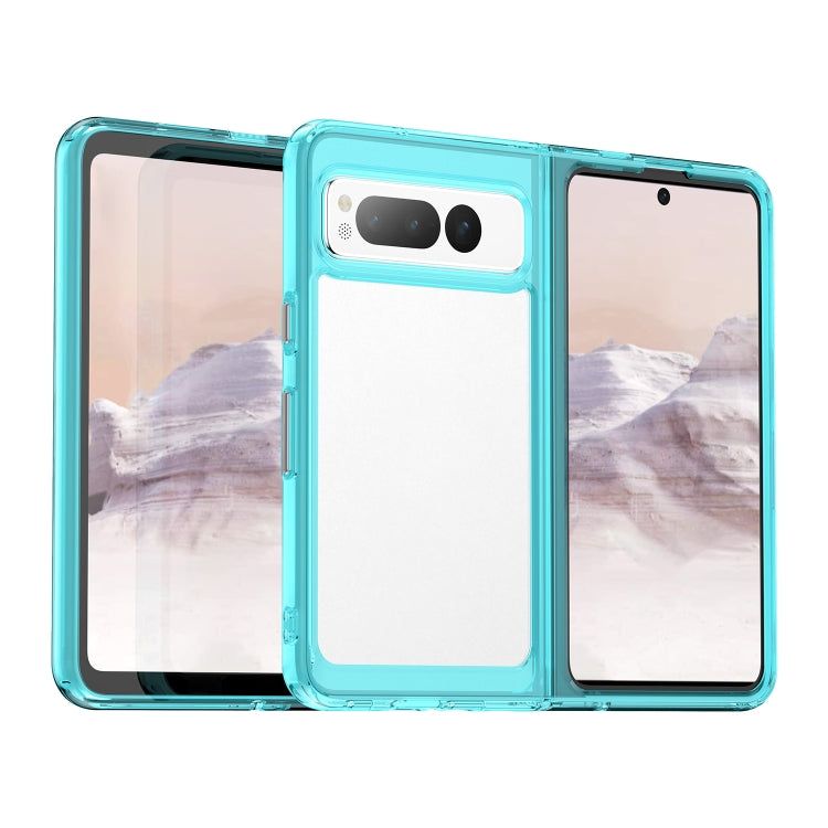 Colorful Series Acrylic + TPU Phone Case, For Google Pixel Fold, For Google Pixel 6A