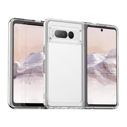 Colorful Series Acrylic + TPU Phone Case, For Google Pixel Fold, For Google Pixel 6A