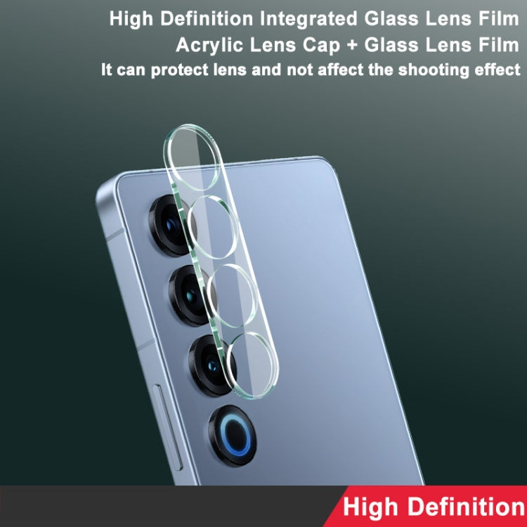 Rear camera lens glass film on light blue phone, clear protection over camera lenses