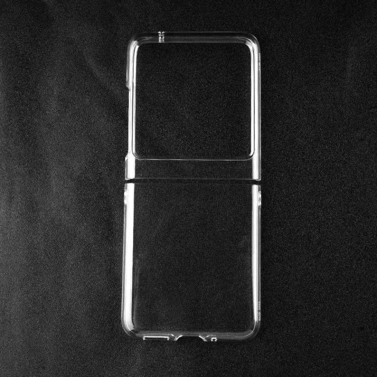 Clear TPU protective phone case with foldable hinge design and full coverage