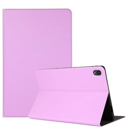 Purple flip tablet leather case with stand and camera opening