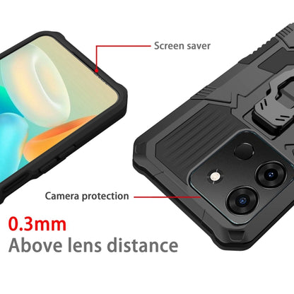 Rugged phone case with screen saver lip and camera protection cutouts