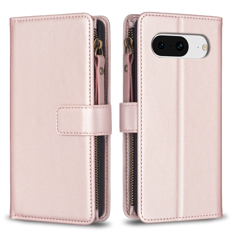 Rose pink flip phone wallet case with zipper, snap strap, and camera cutout