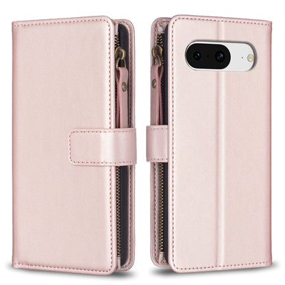 Rose pink flip phone wallet case with zipper, snap strap, and camera cutout