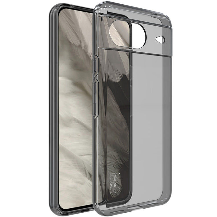 Clear TPU phone case with camera opening and reinforced bumper edges