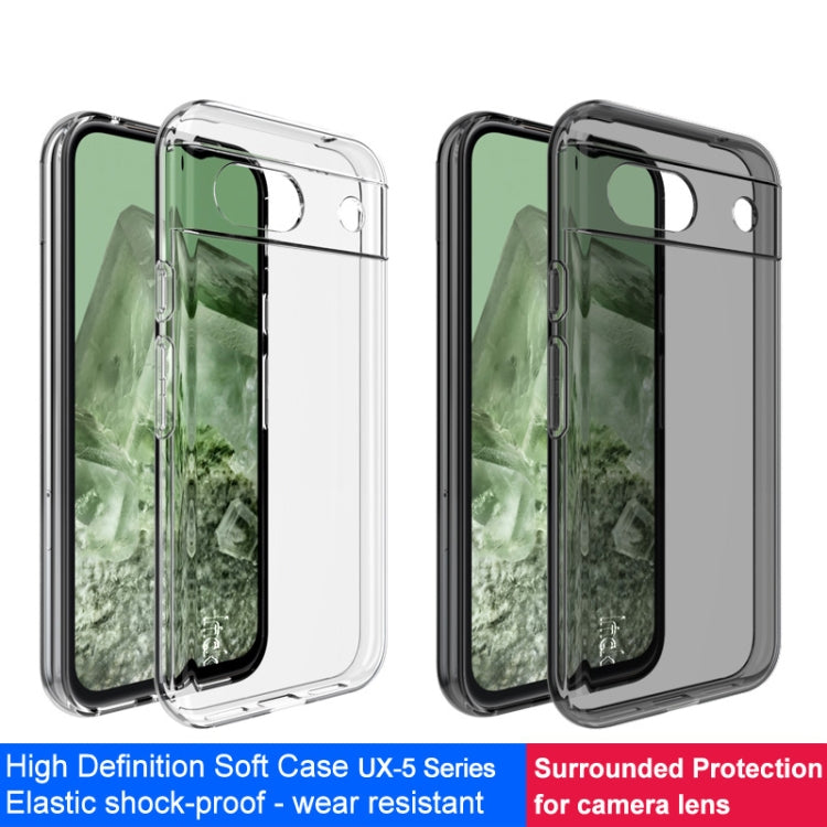 Clear and dark TPU phone cases with camera and screen-edge protection cutouts