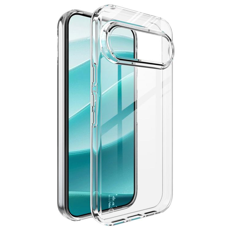 Transparent shockproof TPU phone case with protective camera ring and bumper edges