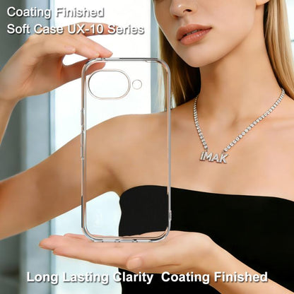 Clear TPU phone case with camera cutout and protective bumper corners