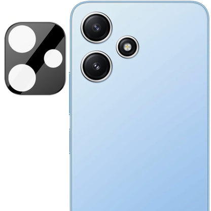 Black camera lens glass film with multiple round cutouts