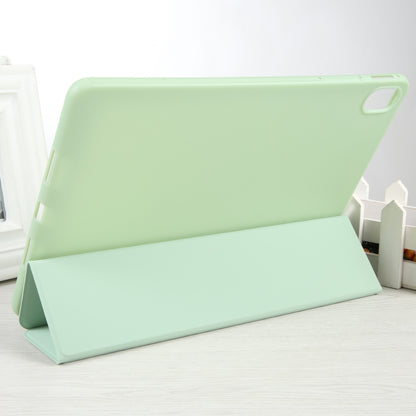 Shockproof 3-fold tablet case, light green folio with stand for tablet
