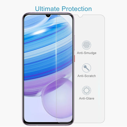 Half-screen tempered glass screen protector for Xiaomi Redmi 10X 4G, clear and smooth