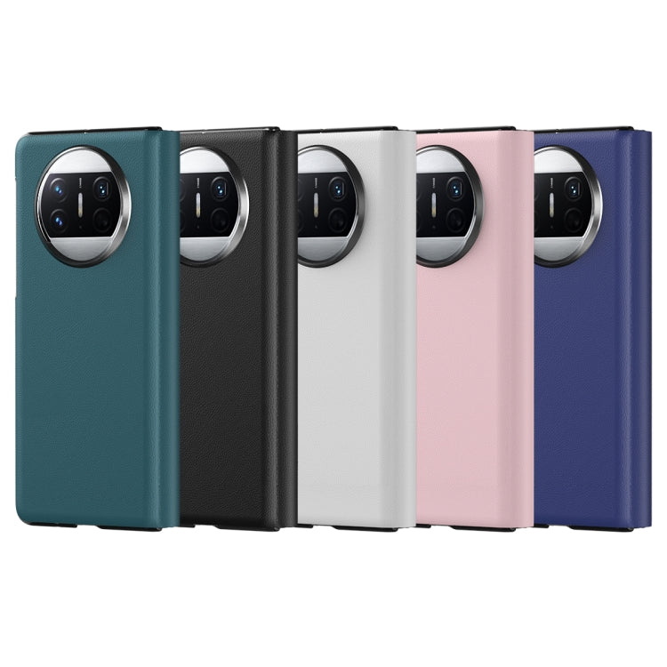 Set of folding protective phone cases with camera windows in multiple colors for Huawei Mate X3.
