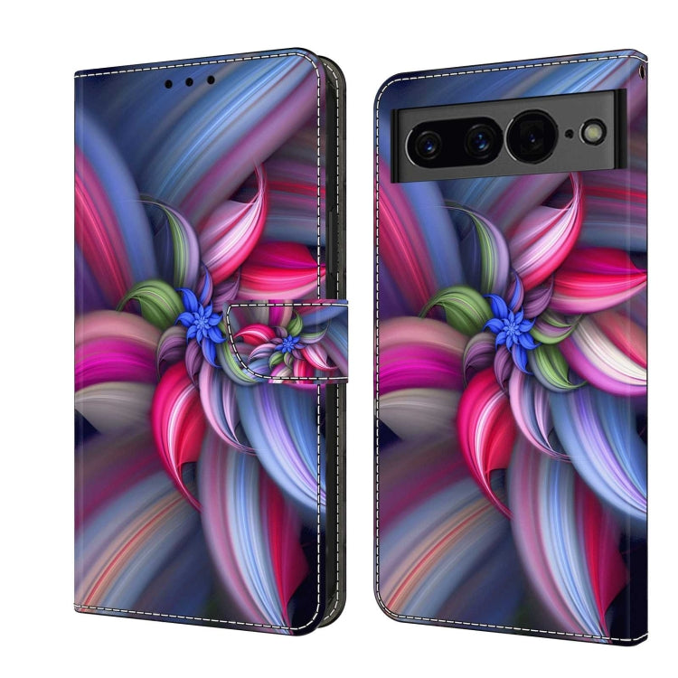 Decorative leather phone case with colorful 3D butterfly floral design and flip cover